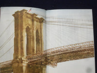 2012 MANHATTAN IN DETAIL-INTIMATE PORTRAIT IN WATERCOLOR HARDCOVER BOOK- KD 8694