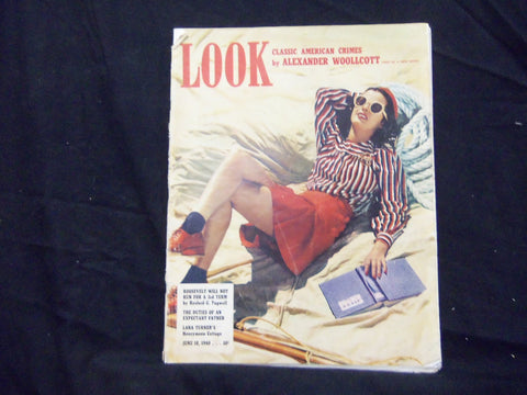 1940 JUNE 18 LOOK MAGAZINE - GREAT PHOTOS AND ADS - ST 1457