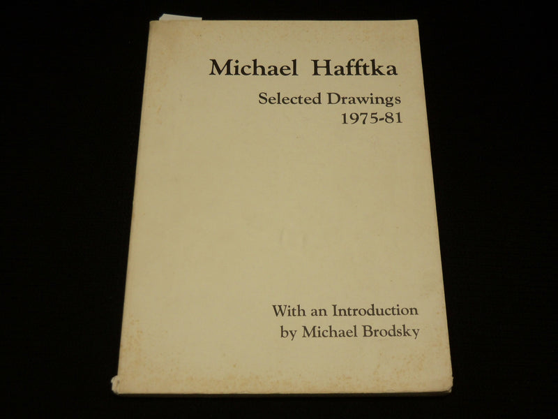 1981 MICHAEL HAFFTKA SELECTED DRAWINGS 1975-81 BOOK #337 of 400 - R 721A