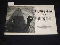 1944 JANUARY FIGHTING SHIPS AND FIGHTING MEN BOOK - NAVPERS 16104 - K 168