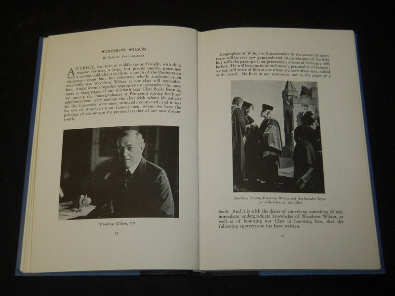 1939 THIRTY YEAR RECORD CLASS OF 1909 PRINCETON UNIVERSITY - NICE PHOTOS- J 5329