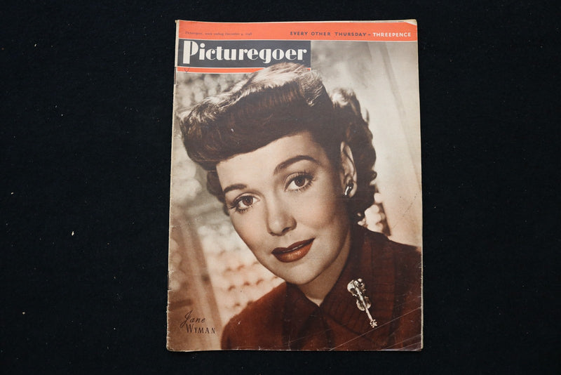 1948 DECEMBER 4 PICTUREGOER MAGAZINE - JANE WYMAN COVER - E 26035