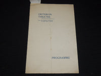 1911 CRITERION THEATRE PROGRAMME - EDMUND GWENN - K 578