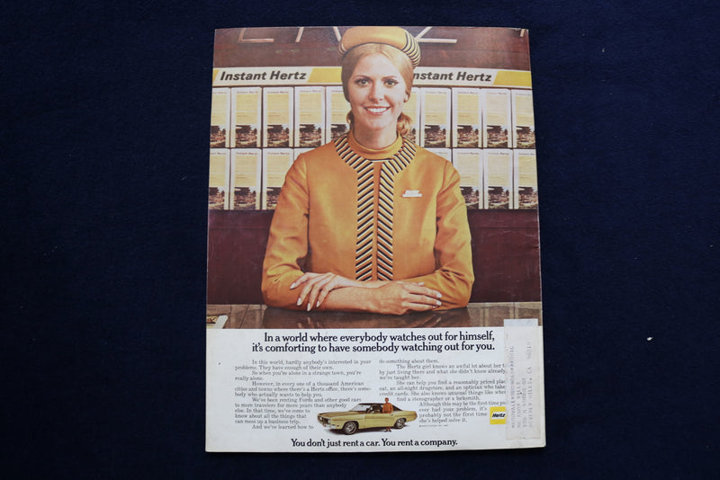 1970 APRIL SHOW MAGAZINE - LIVE-IN MODELS COVER - E 23349