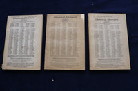 1922 CHEMICAL ABSTRACTS SEMI-MONTHLY MAGAZINE - LOT OF 25-COMPLETE YEAR - O 3381