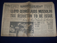 1926 APRIL 25 SAN ANTONIO SUNDAY LIGHT SPORT SECTION - LLOYD GEORGE - NP 972C