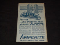 1928 THE AMPERITE BLUE BOOK OF RADIO INFORMATION PUB. BY RADIALL COMPANY- J 7572