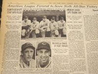 1941 JULY 8 NEW YORK TIMES - AMERICAN LEAGUE FAVORED IN ALL-STAR GAME - NT 5153
