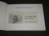 1970 ANDREW WYETH BOSTON MUSEUM SOFTCOVER BOOK - KD 4283