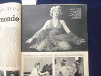 1958 OCT 9 CINEMONDE SPECIAL MAGAZINE-BRIDGET BARDOT COVER -M. MONROE - SP 4868J