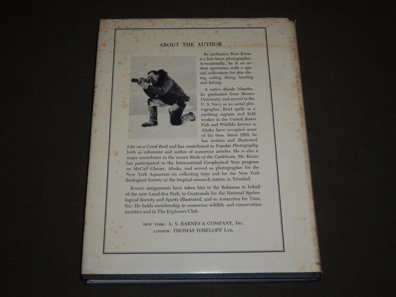 1962 THE COMPLETE BOOK OF NATURE PHOTOGRAPHY BY RUSS KINNE - KD 3773