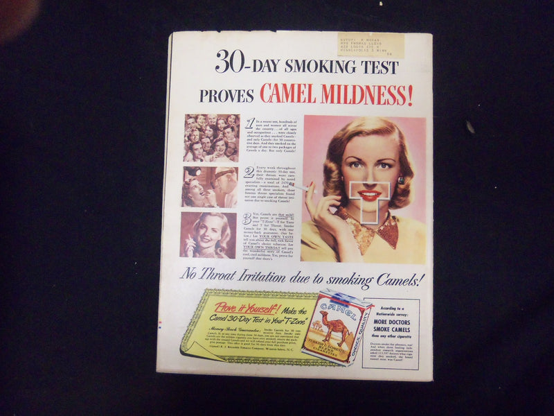 1948 DECEMBER 7 LOOK MAGAZINE - THE MAGIC OF FDR - GREAT PHOTOS & ADS - ST 2796