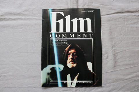 1983 AUGUST FILM COMMENT MAGAZINE - ALEC GUINNESS COVER - E 24023