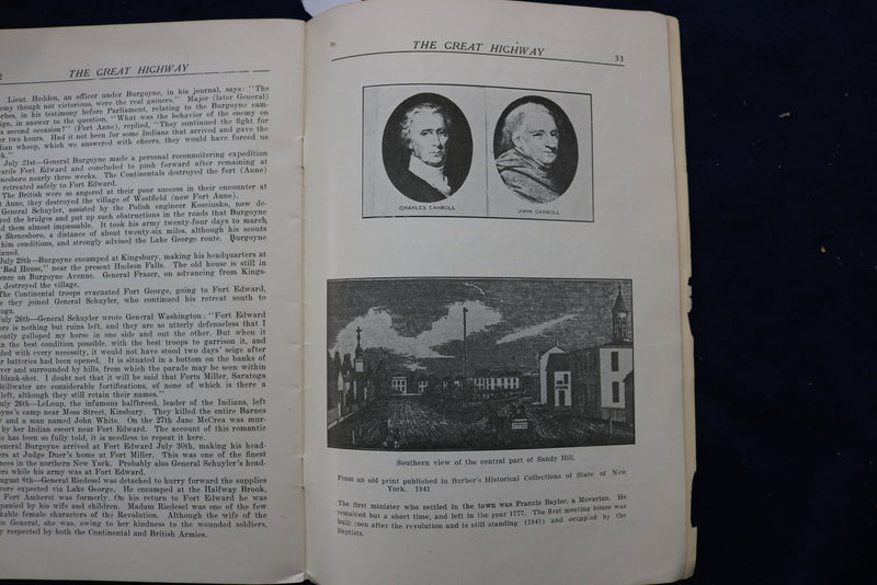 1927 THE GREAT HIGHWAY - A WORLD'S WAR PATH SOFTCOVER BOOK - K 997