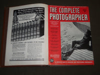 1942 THE COMPLETE PHOTOGRAPHER MAGAZINE BOUND VOLUME - ISSUES #25-30 - KD 4920