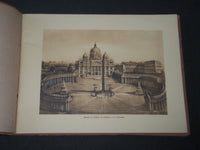 1900'S RICORDO DI ROMA VIEW BOOK - SOFTCOVER - 48 PHOTOS INSIDE - J 3284