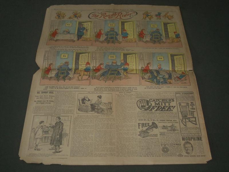 1905 MARCH 26 SUNDAY BOSTON GLOBE SUPPLEMENT PART 2 - COLOR COMICS - NP 2785