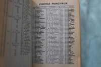 1965 PLAN-GUIDE DE PARIS - SOFTCOVER BOOK - K 2550