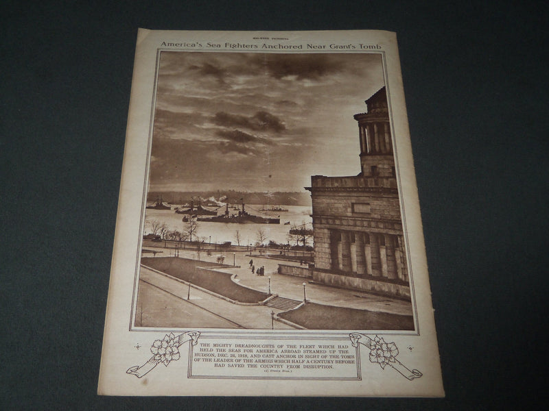 1919 JAN 9 MID-WEEK PICTORIAL MAGAZINE SECTION - CASTLE OF ST. ANGELO - NP 2867