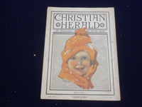1922 MARCH 18 CHRISTIAN HERALD MAGAZINE - THE LAST SNOW - ST 6595
