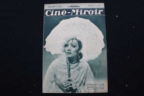 1935 MAY 3 CINE-MIROIR MAGAZINE - MARLENE DIETRICH COVER - E 25149