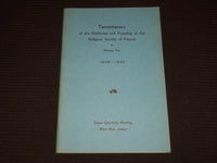 1948 TERCENTENARY RELIGIOUS SOCIETY OF FRIENDS BOOK BY GEORGE FOX - J 7509