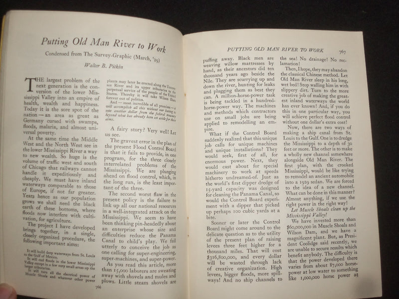 1929 APRIL THE READER'S DIGEST SOFTCOVER BOOK - NUMBER 84 - J 9928