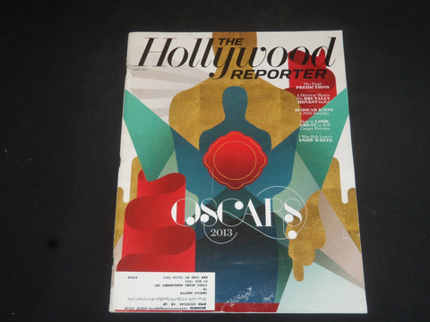 2013 MARCH 1 THE HOLLYWOOD REPORTER MAGAZINE - OSCARS 2013 COVER - SP 7381