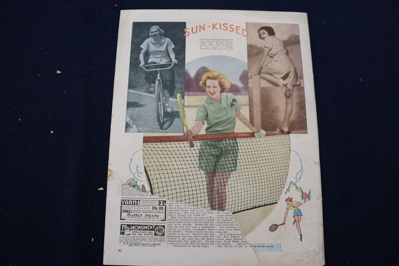 1936 JULY 11 RADIO GUIDE MAGAZINE - NELSON EDDY COVER - E 9194
