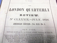 1854-1856 EDINBURGH WESTMINSTER LONDON BLACKWOOD MAGAZINE LOT OF 4 - O 1916