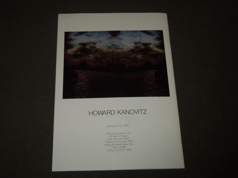 1990 HOWARD KANOVITZ WORKS OF THE SEA MARLBOROUGH GALLERY INC CATALOG - KD 5038