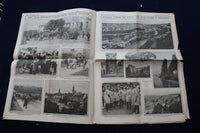 1914 AUGUST 23 NEW YORK TIMES PICTURE SECTION - BELGIAN BATTLE FLAGS - NP 8881
