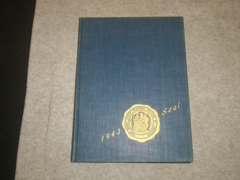 1943 NEW JERSEY STATE TEACHERS COLLEGE AT TRENTON YEARBOOK -TRENTON, NJ- YB 2297