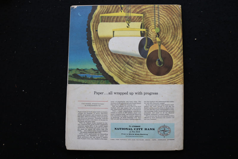 1958 JUNE FORTUNE MAGAZINE - INTERNATIONAL AIRLINES COVER - E 10343