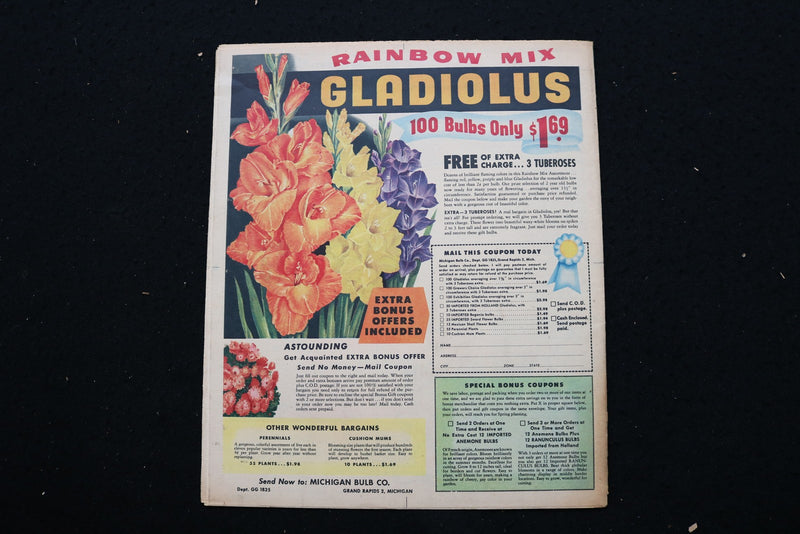 1951 APRIL 1 PARADE MAGAZINE - GUSSIE MORAN COVER - E 25617