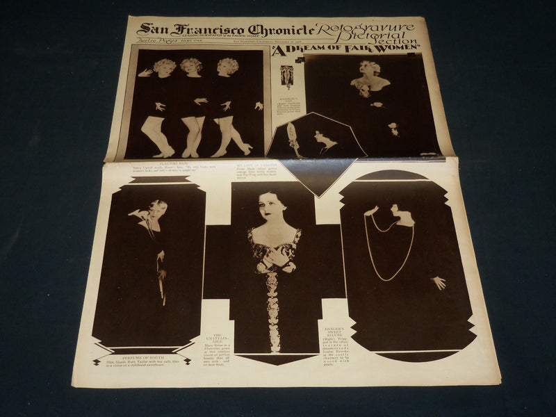 1928 DECEMBER 16 SAN FRANCISCO CHRONICLE ROTO SECTION - MOVIE ACTRESSES- NP 5106