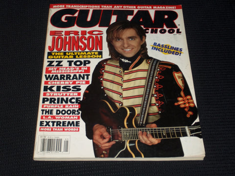 1991 MAY GUITAR SCHOOL MAGAZINE - ERIC JOHNSON FRONT COVER - E 7174
