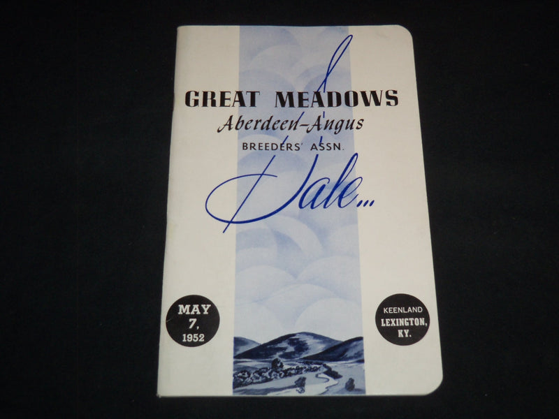 1952 GREAT MEADOWS BREEDERS ASSN. SALE - KEENLAND - KENTUCKY - J 9081