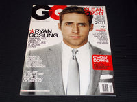 2011 JANUARY GQ MAGAZINE - RYAN GOSLING FRONT COVER - E 13424