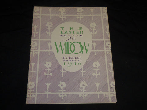 1910 THE WIDOW CORNELL UNIVERSITY MAGAZINE - EASTER NUMBER - J 5740