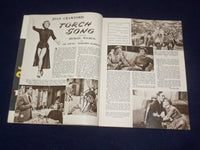 1954 MARCH FILM REVIEW MAGAZINE - DORIS DAY - GORDON MACRAE - J 9676
