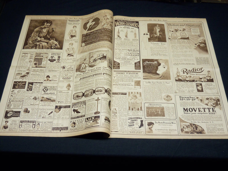 1918 DECEMBER 1 NEW YORK TIMES PICTURE SECTION - HAVASUPAIS TRIBE - NT 8819