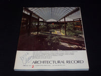 1979 FEBRUARY ARCHITECTURAL RECORD MAGAZINE - DEERE WEST MOLINE COVER - E 4173
