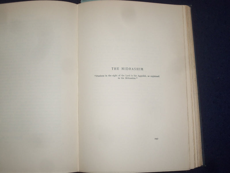 1939 HEBRAIC LITERATIVE HARDCOVER BOOK - TRANSLATIONS FROM THE TALMUD - KD 9130