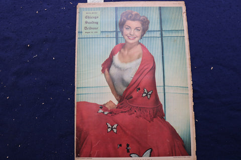 1950 AUGUST 20 CHICAGO TRIBUNE MAGAZINE - ESTHER WILLIAMS COVER - E 22861