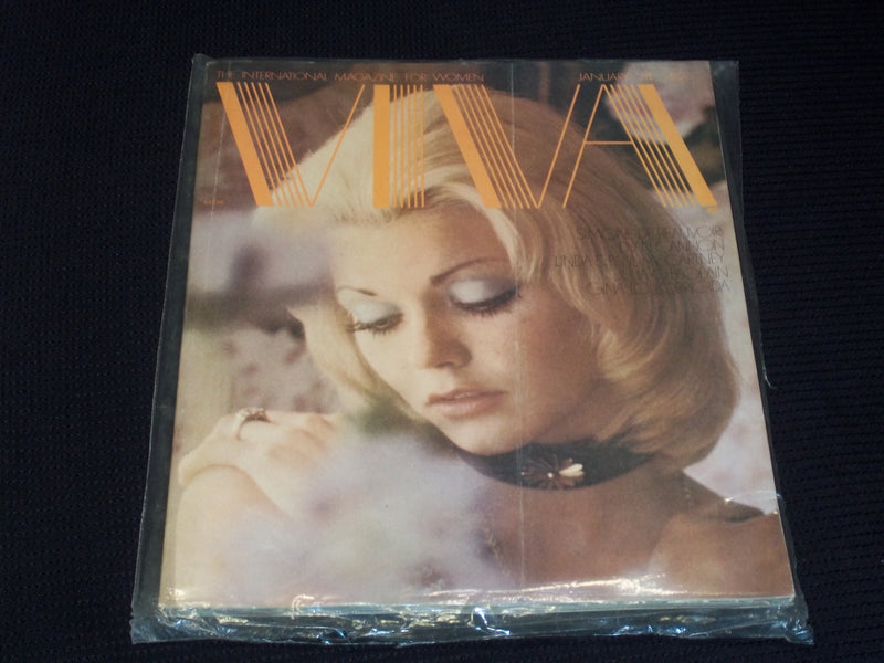 1974 JANUARY VIVA MAGAZINE - WOMEN'S INTERNATIONAL FRONT COVER - E 4192