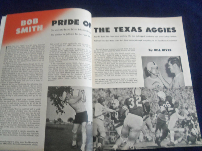 1951 DECEMBER SPORT MAGAZINE - JOHNNY LUJACK COVER - ST 7225