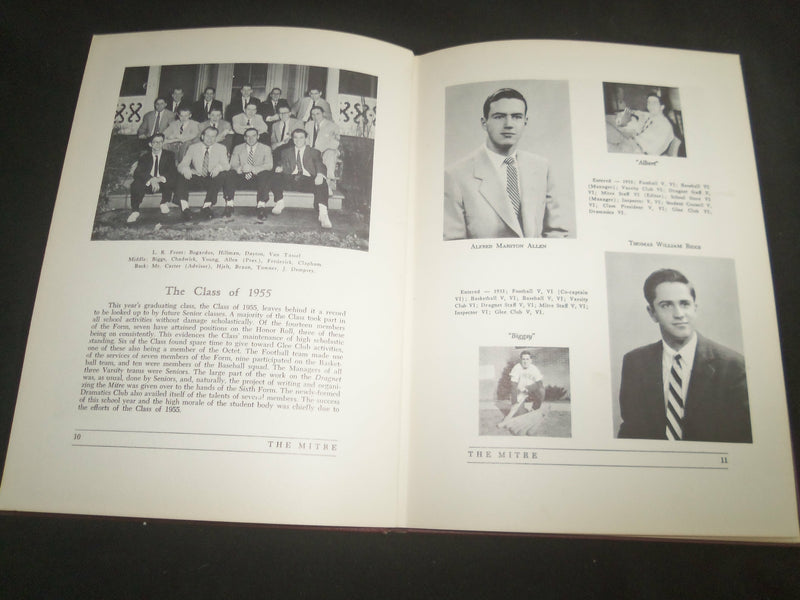 1947 THE MITRE ST. PETER'S SCHOOL YEARBOOK - PEEKSKILL NEW YORK - YB 2555
