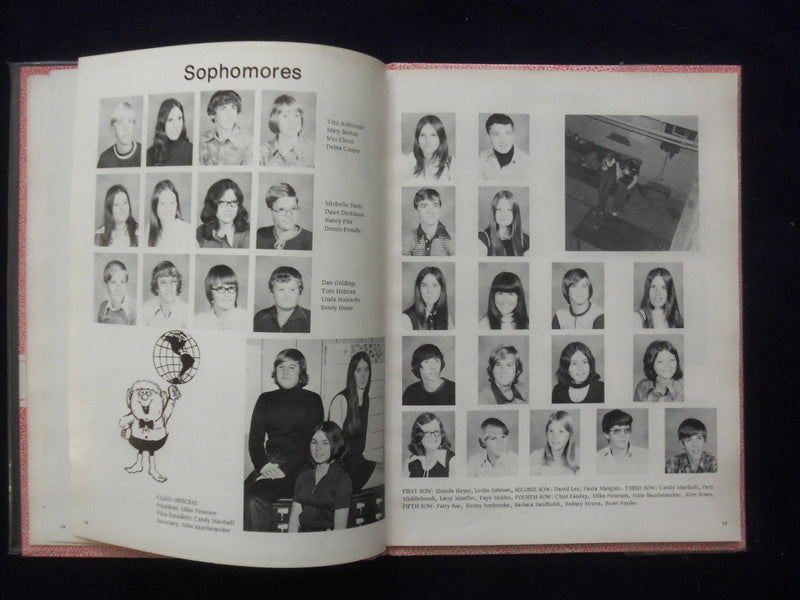 1974 I REMEMER 1974 HIGH SCHOOL YEARBOOK - GRAETTINGER, IOWA - YB 3059