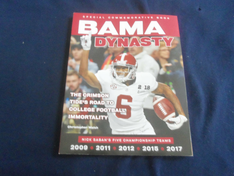 2012 BAMA DYNASTY - NICK SABAN'S 5 CHAMPIONSHIPS - UNIVERSITY ALABAMA - SP 1221H